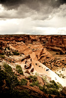 storm over canyon de chelly