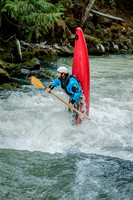 White Salmon Kayak Flipping Event 8/8/12